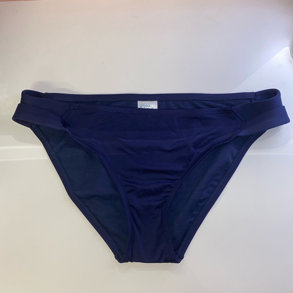 Navy Blue Kona Sol Bikini Bottoms